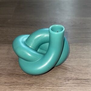 Urban Outfitters Turquoise Knot Candle Holder